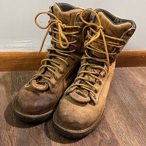 Danner Men's Tan Leather Hiking Boots